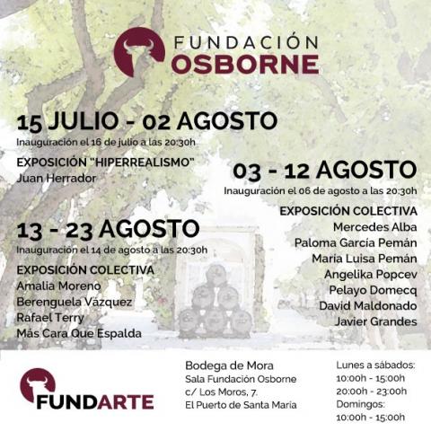 Cartel segundo cliclo FundArte 2019 Segundo cliclo FundArte